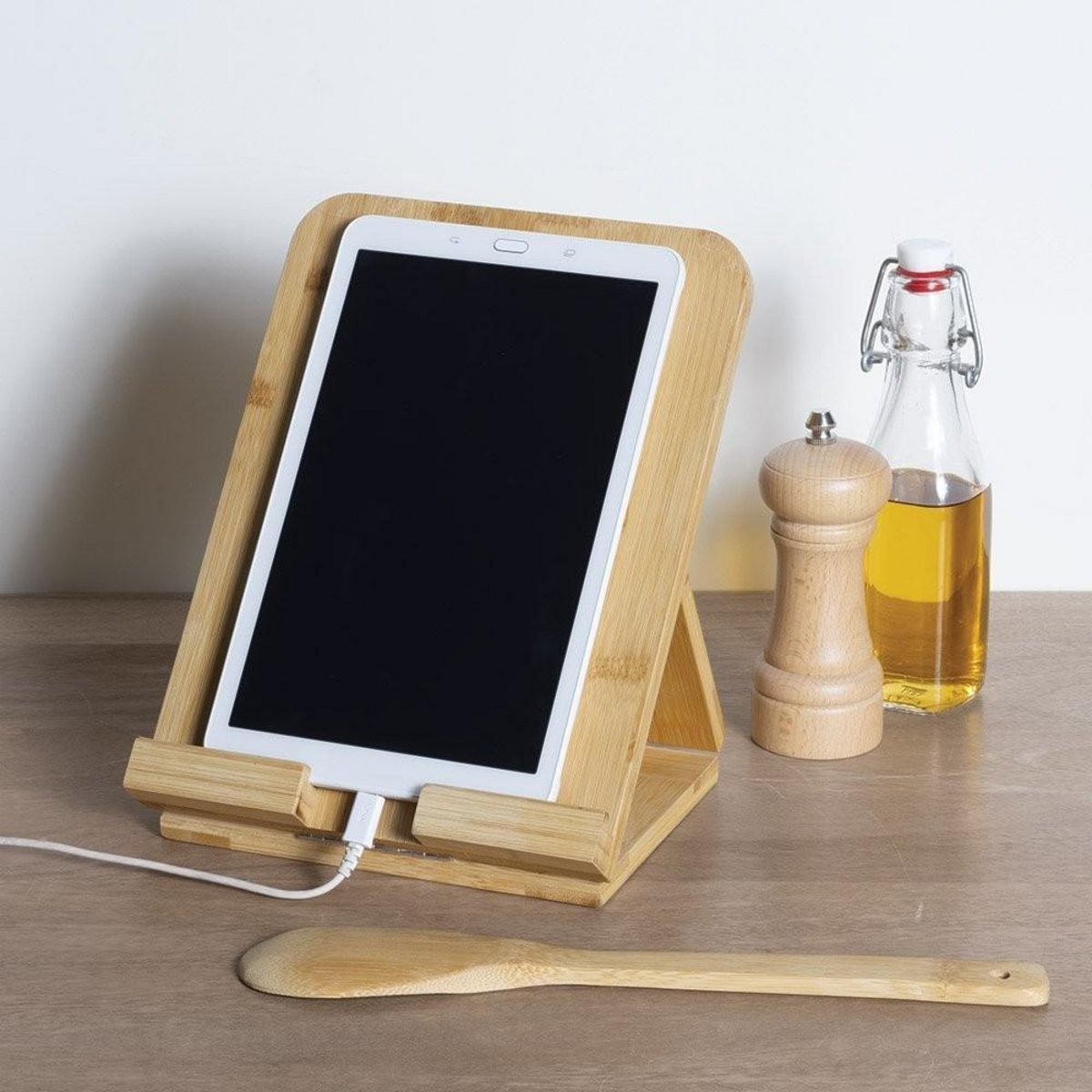 ATMOSPHERA Support tablette bambou