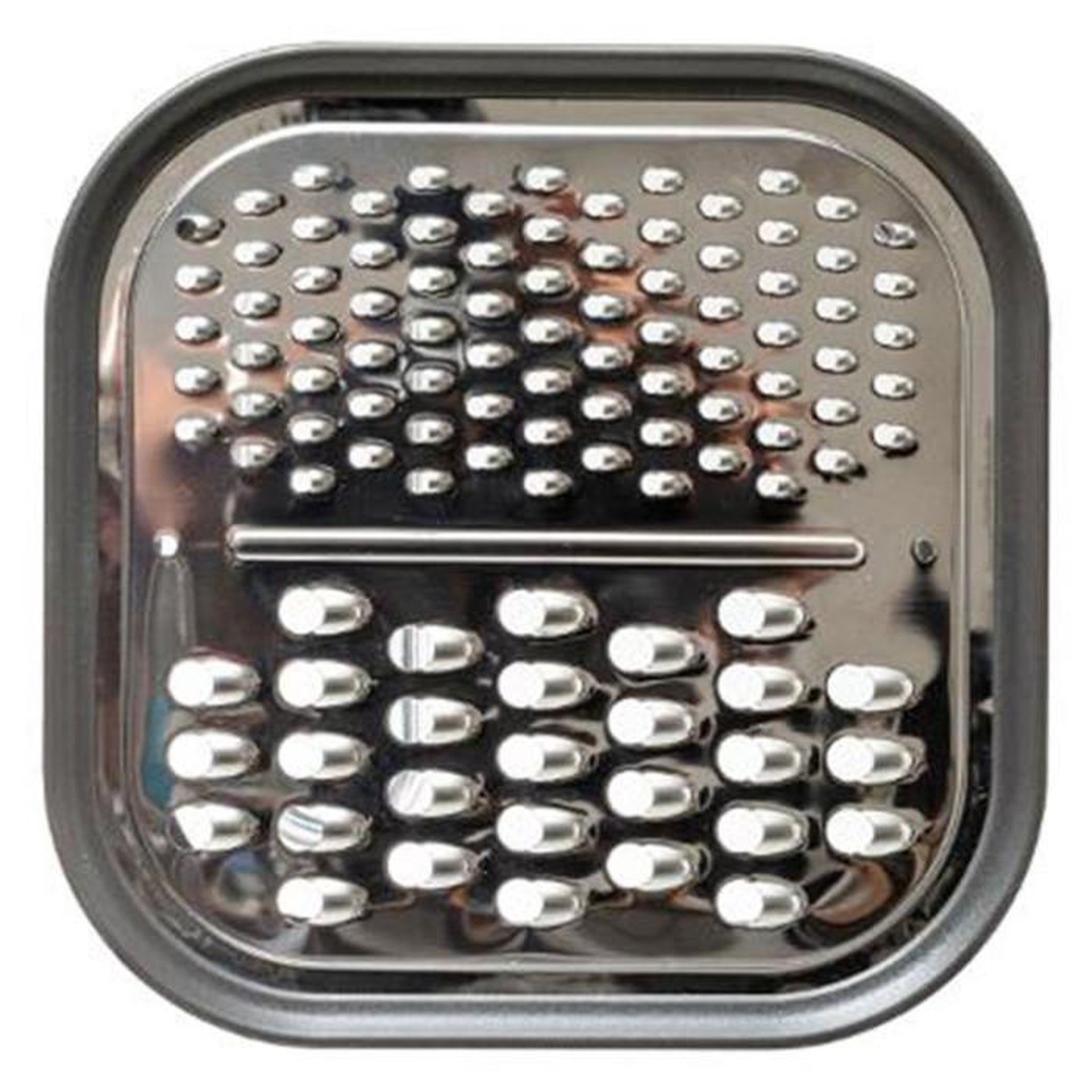 Voir la diapositive 2 : FIVE Râpe & Boîte de Récupération  2 Faces  13cm Gris