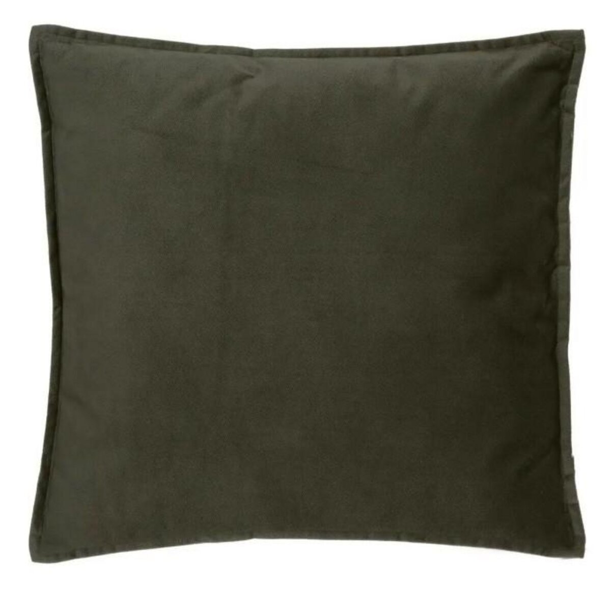 ATMOSPHERA Coussin Déhoussable  Lilou  55x55cm Vert Kaki