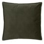 Voir la diapositive 1 : ATMOSPHERA Coussin Déhoussable  Lilou  55x55cm Vert Kaki