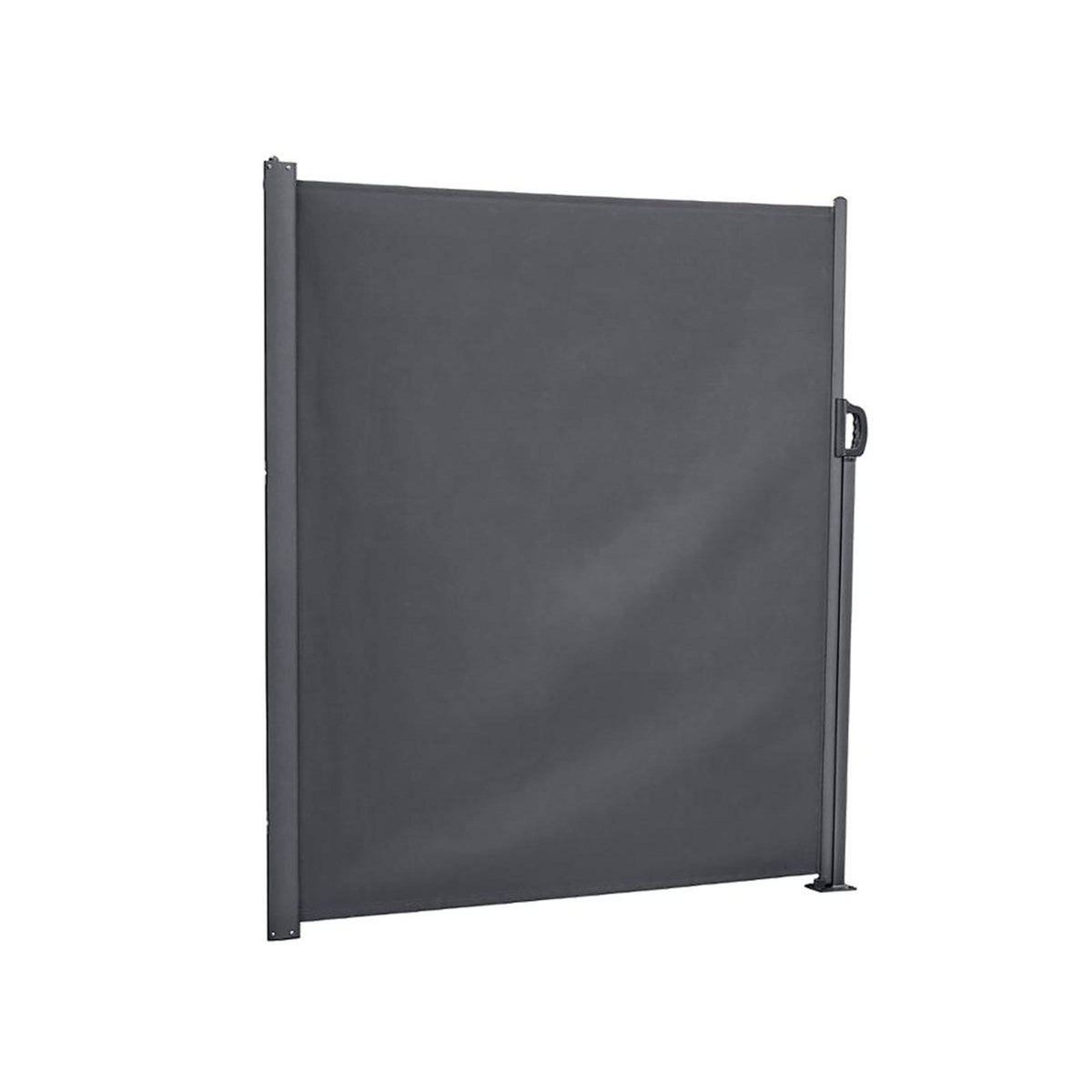 HESPERIDE Paravent rétractable de terrasse Antao graphite - 3 x 1,80 m - Hespéride