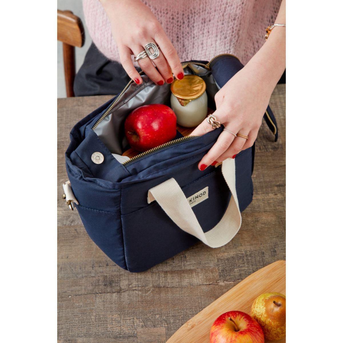 AKINOD Lunch bag 8h17 Bleu navy