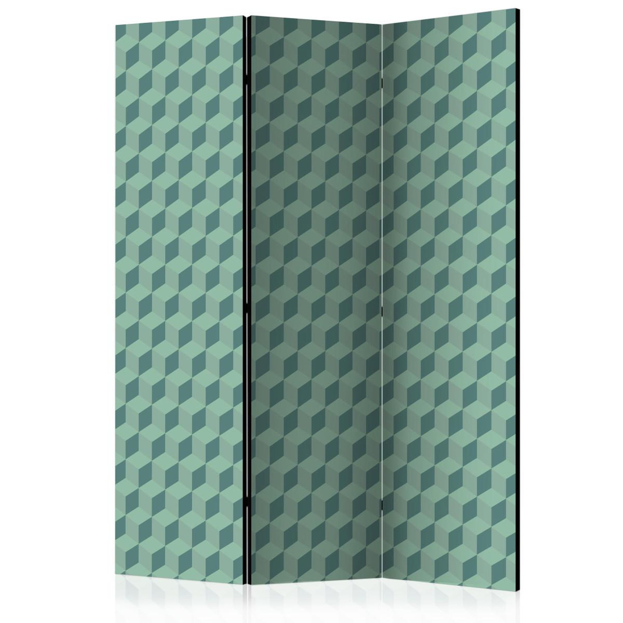 Paris Prix Paravent 3 volets  monochromatic cubes  135x172cm
