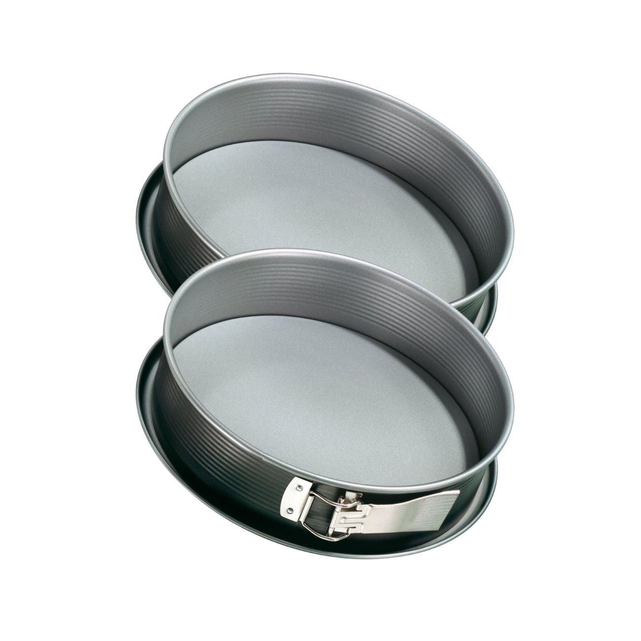 ZENKER Lot de 2 moules à gâteaux 28/28 cm en acier zenker energy