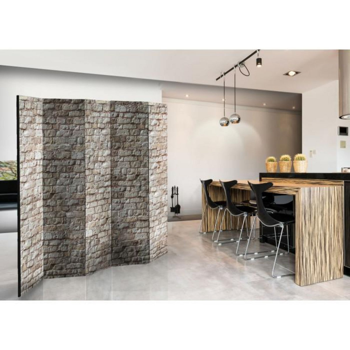 Paris Prix Paravent 5 Volets  Reality  172x225cm