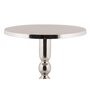 Voir la diapositive 3 : Leitmotiv Table d'appoint en aluminium chromé ORION - Argent