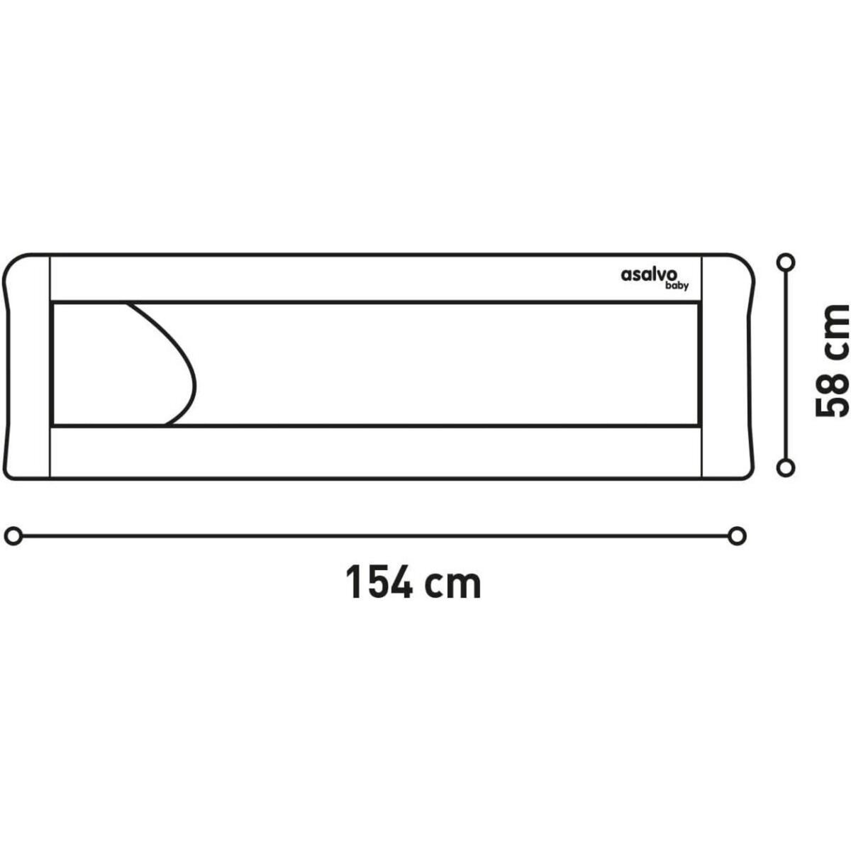 Asalvo Barrière de Lit 2 En 1 Chouette : Sécurisez le Sommeil de Votre Enfant avec Style