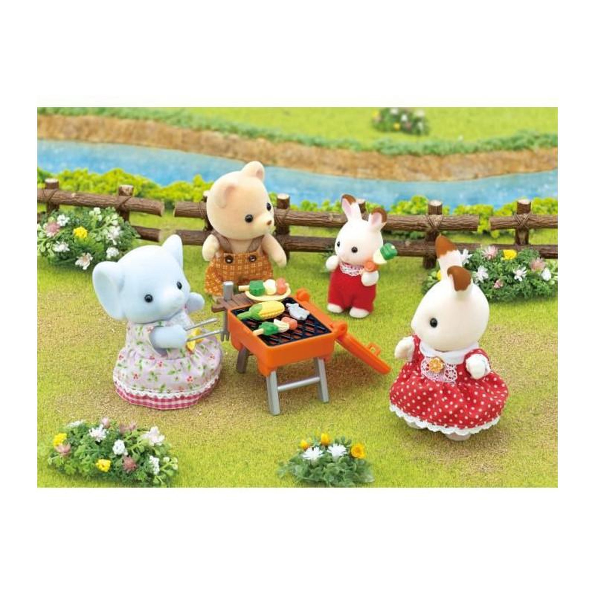 Voir la diapositive 6 : Sylvanian Families 5640  La fille éléphant et son set de pique-nique