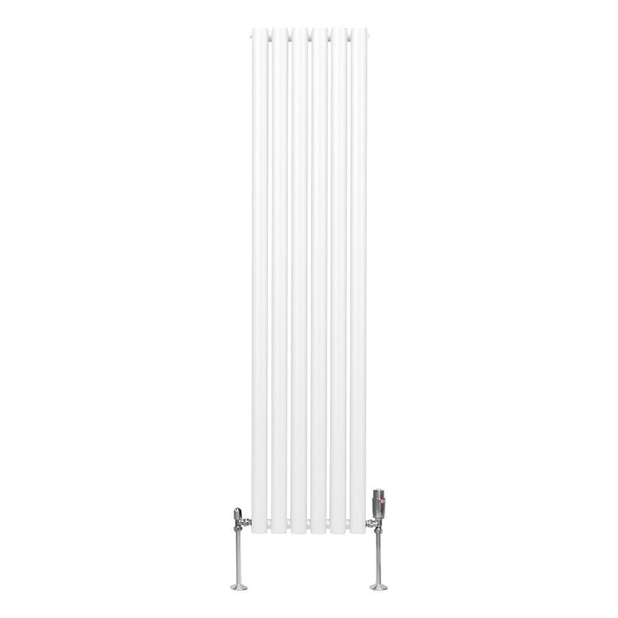 Voir la diapositive 2 : MONSTERSHOP Radiateur à colonnes ovales & robinet, 2 panneaux - 1600 x 360 mm