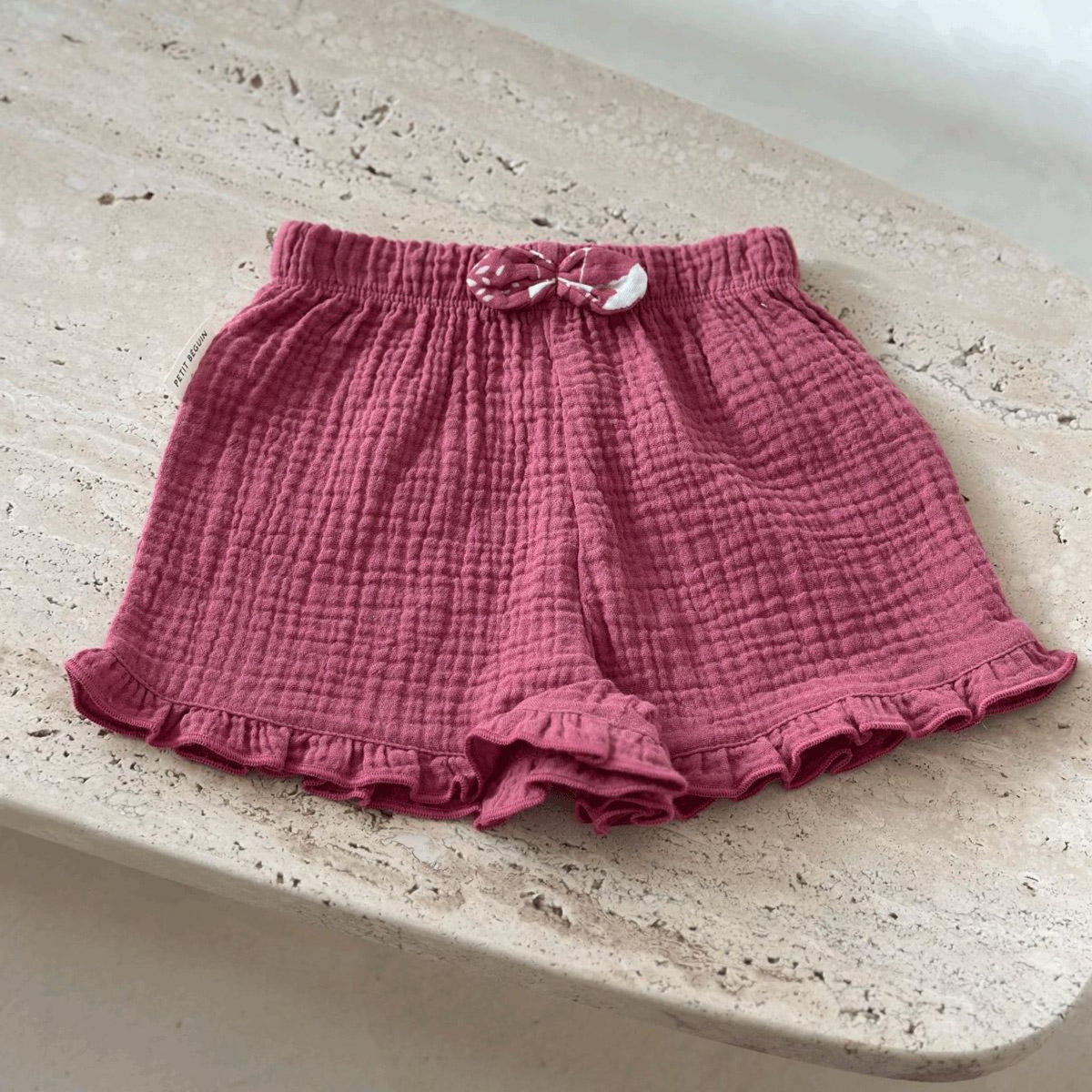 Petit Béguin Short bébé Alba