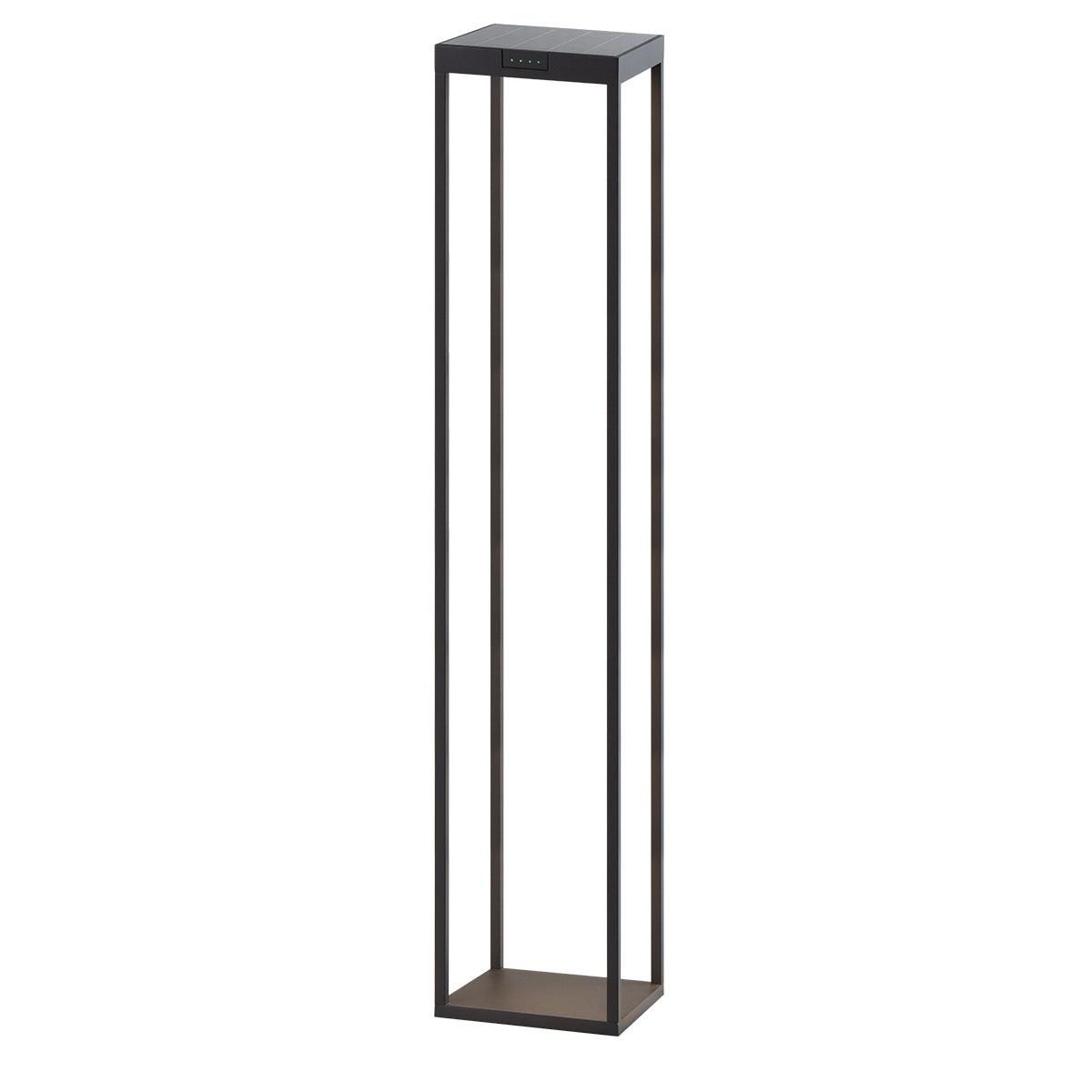 Lumisky Borne solaire RADIA Noir Aluminium H110cm