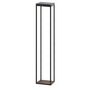 Voir la diapositive 1 : Lumisky Borne solaire RADIA Noir Aluminium H110cm