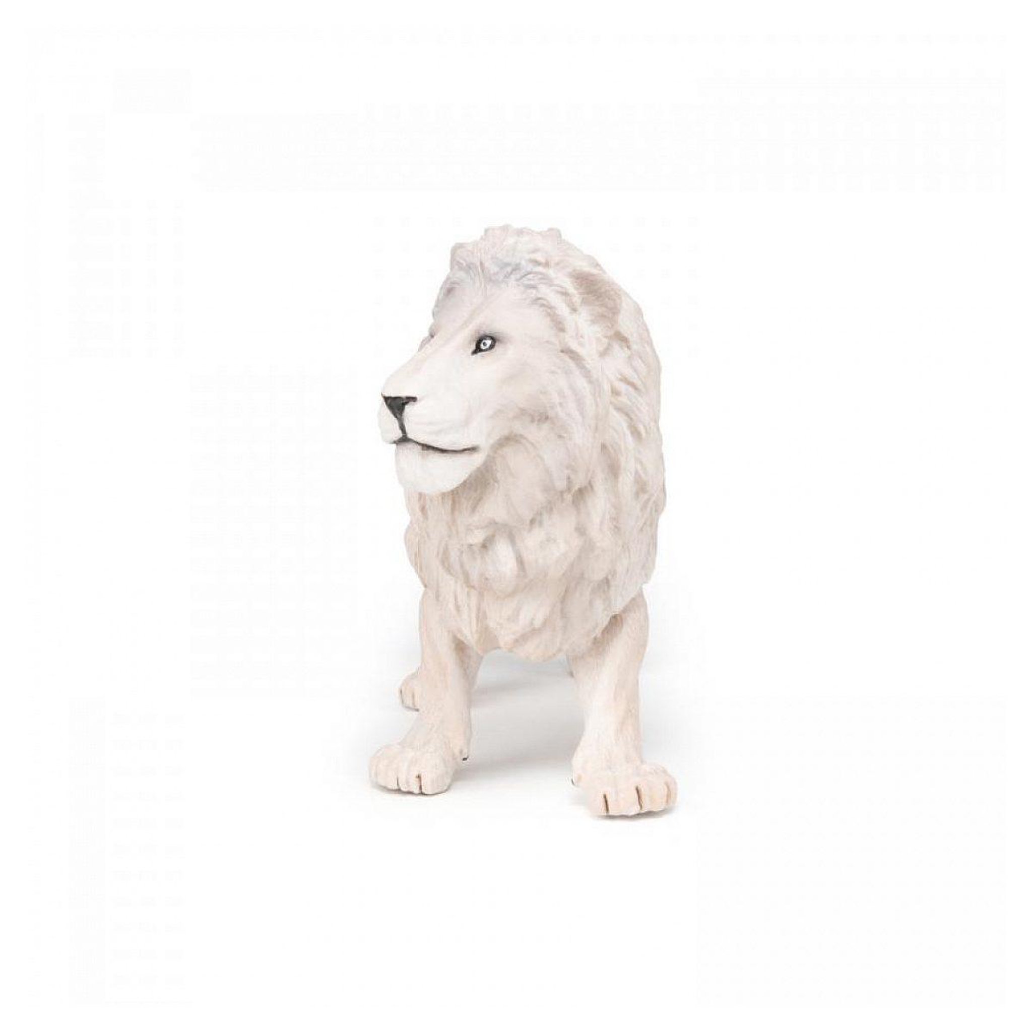 Voir la diapositive 4 : Papo 50185 grand lion blanc figurine