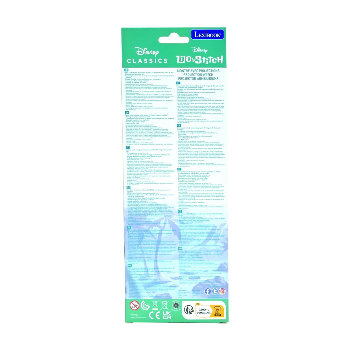 Lexibook Montre digitale avec projection Stitch