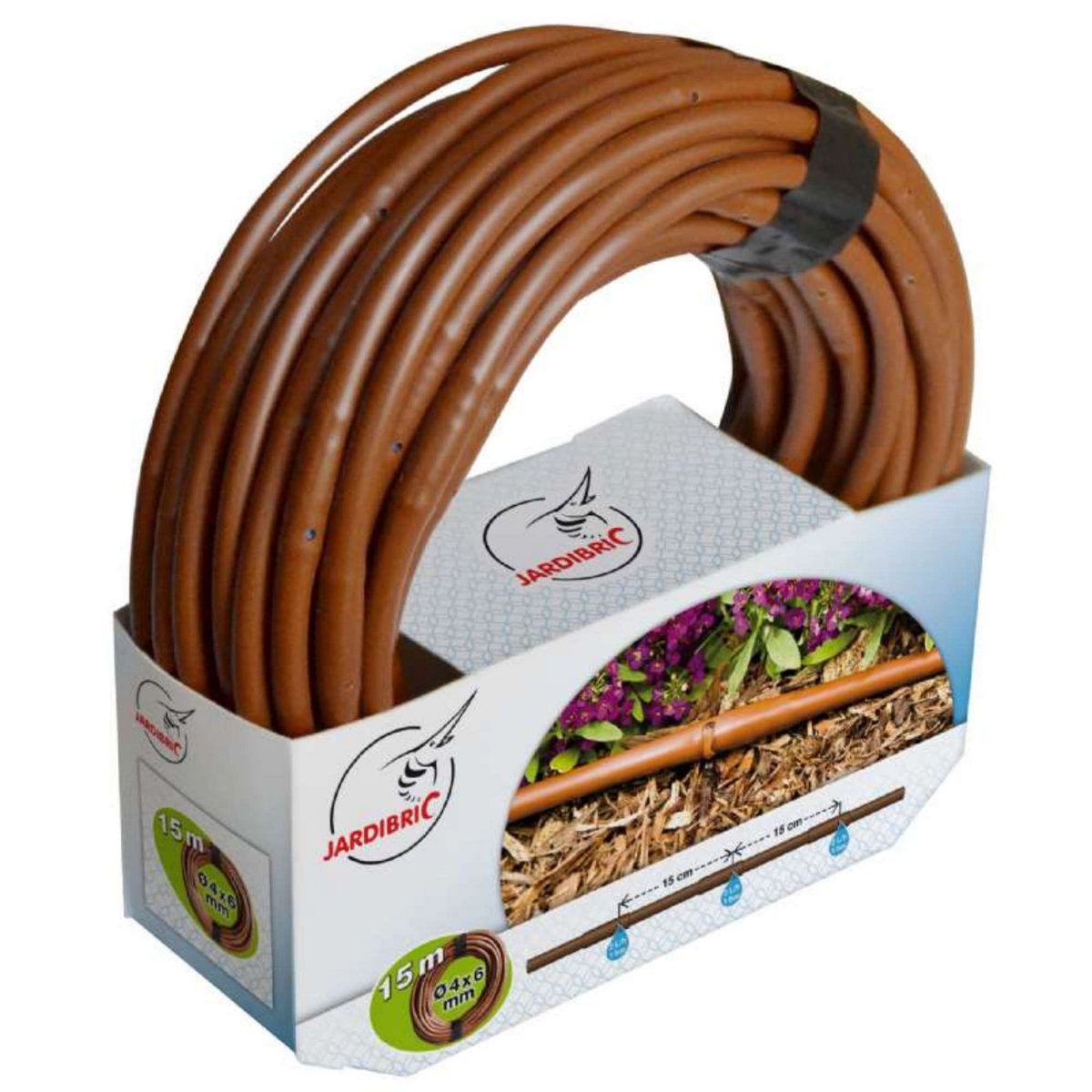 Jardibric Tuyau goutte à goutte Jardibric 15 m