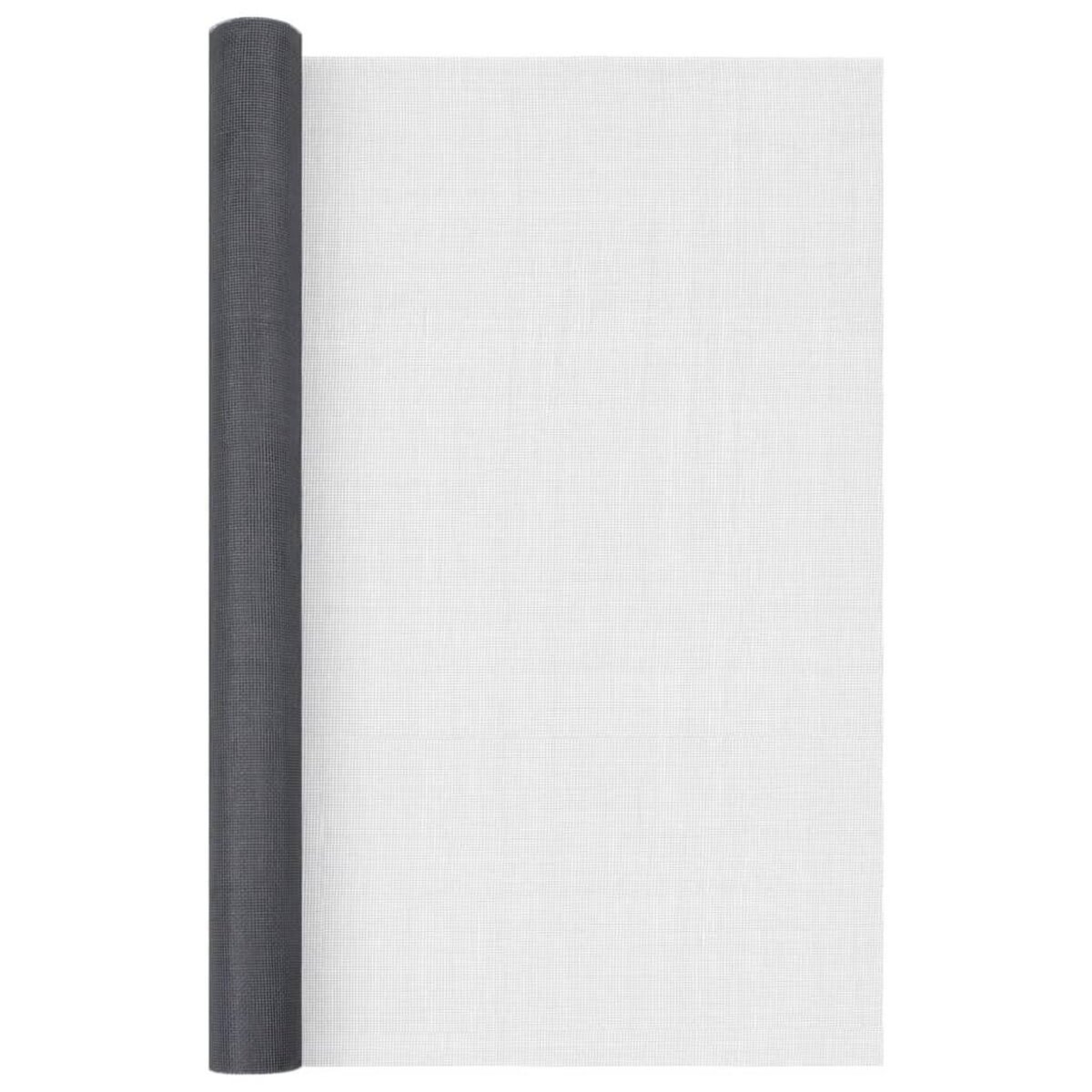 VIDAXL Ecran en treillis Fibre de verre 60x500 cm Gris