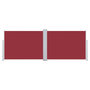 Voir la diapositive 4 : VIDAXL Auvent lateral retractable Rouge 100 x 1000 cm