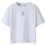NAME IT T Shirt /Doré Fille Name it Flonnis. Coloris disponibles : Blanc