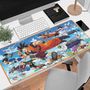 Voir la diapositive 4 : Subsonic Dragon Ball Super - Tapis de souris antidérapant XXL 90 mm x 40 mm - Licence officielle