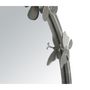 Voir la diapositive 5 : Paris Prix Miroir Mural Design  Butterfly  94cm Argent