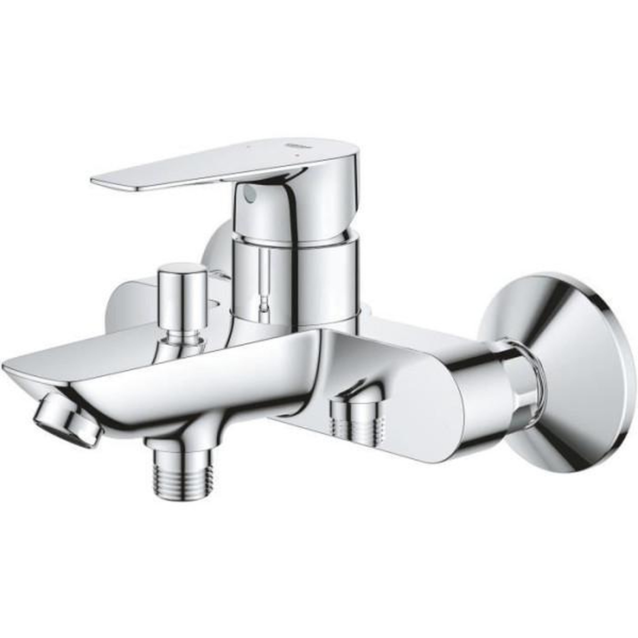 Voir la diapositive 4 : Grohe Mitigeur monocommande Bain / Douche - GROHE - Start Edge - Chromé - Economie d'eau - Garantie 5 ans