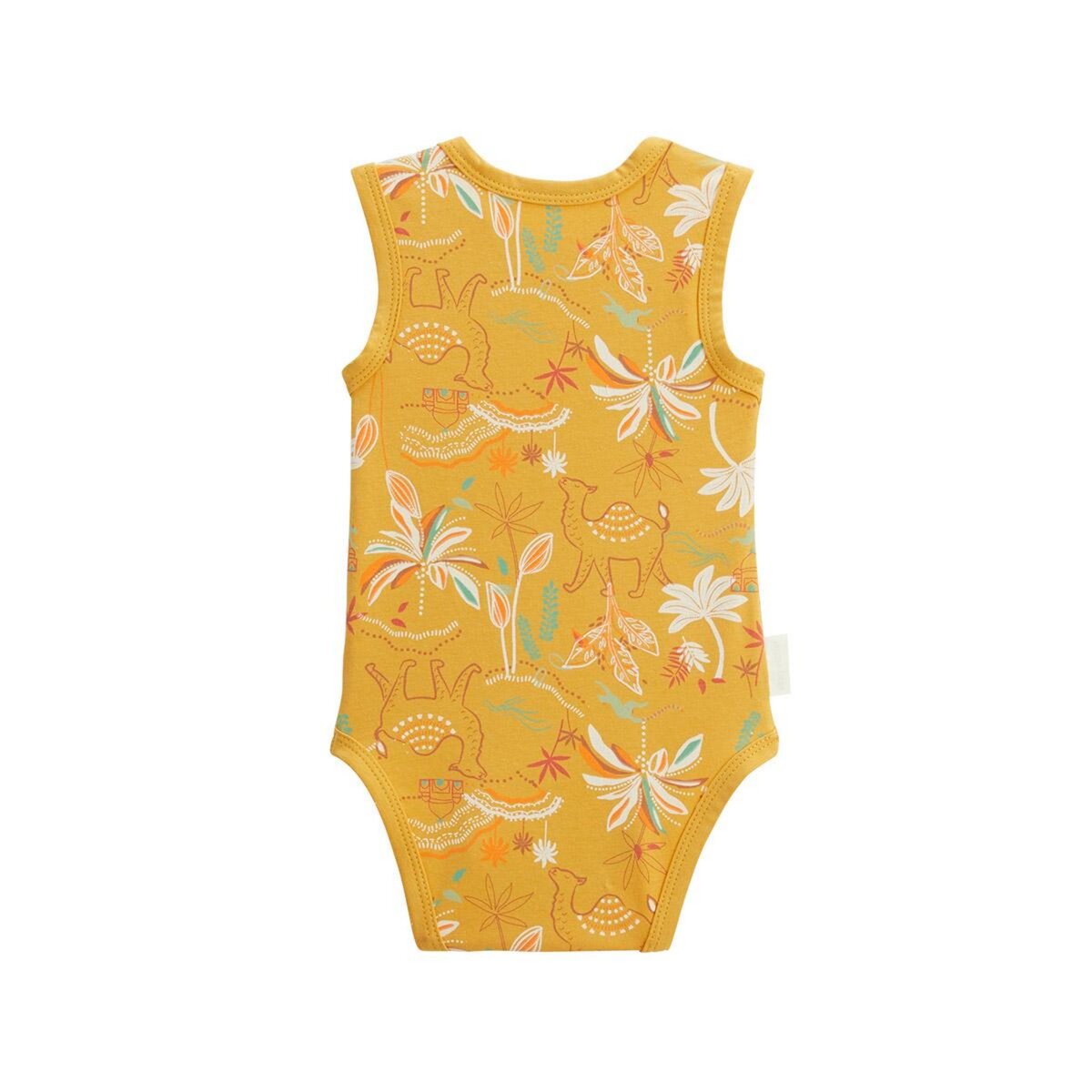 Petit Béguin Lot de 2 bodies bébé sans manches Liwa