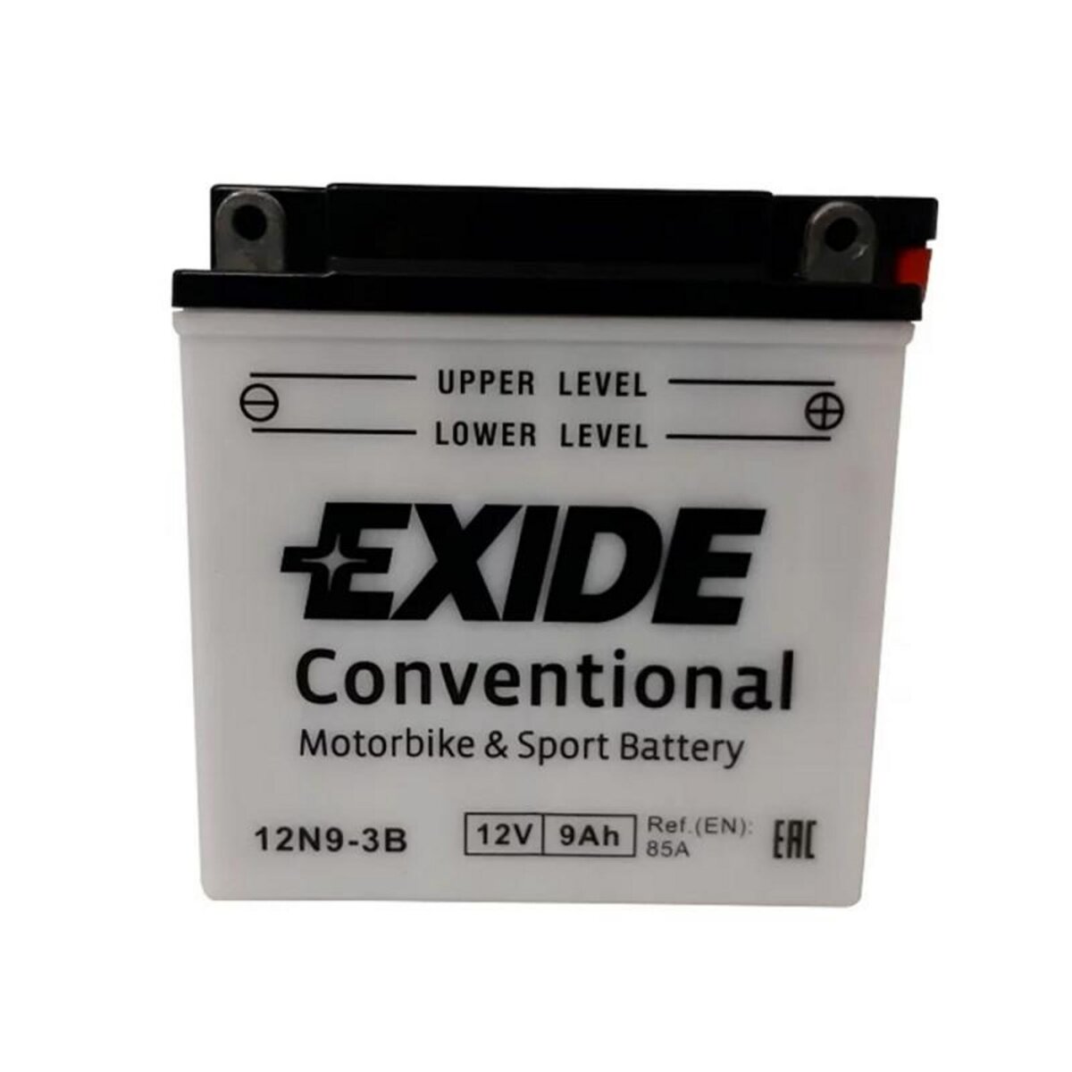 EXIDE Batterie moto Exide 12N9-3B 12v 9ah 85A