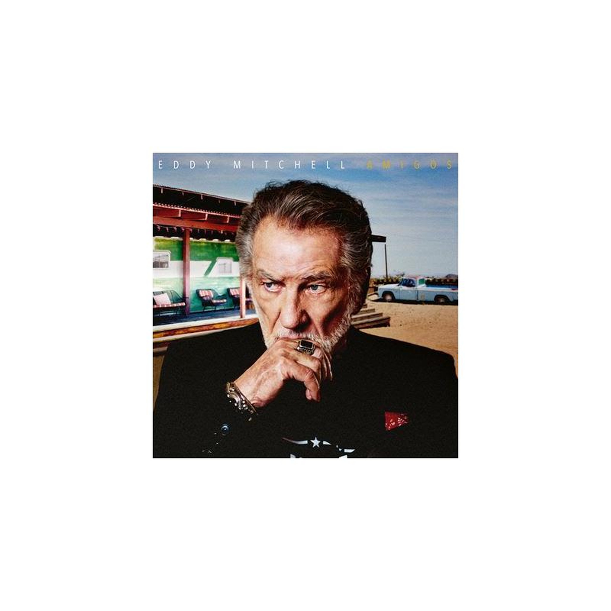 Album vinyle lp amigos d'eddy mitchell, pop, 2024
