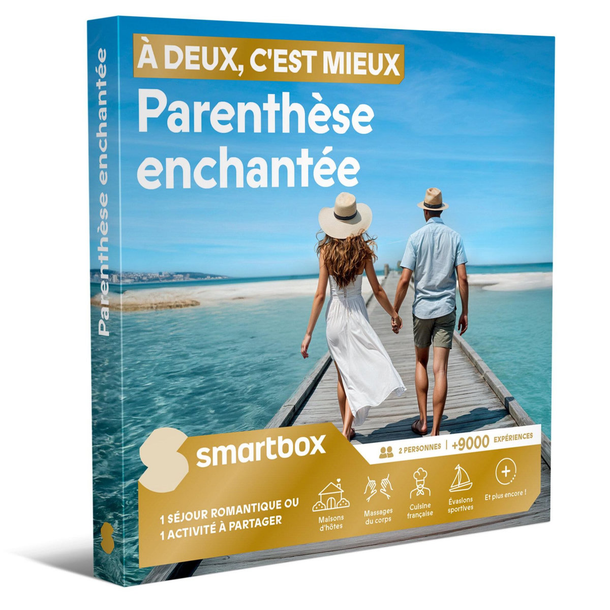 Smartbox À deux, c'est mieux - Parenthèse enchantée - Coffret Cadeau Multi-thèmes