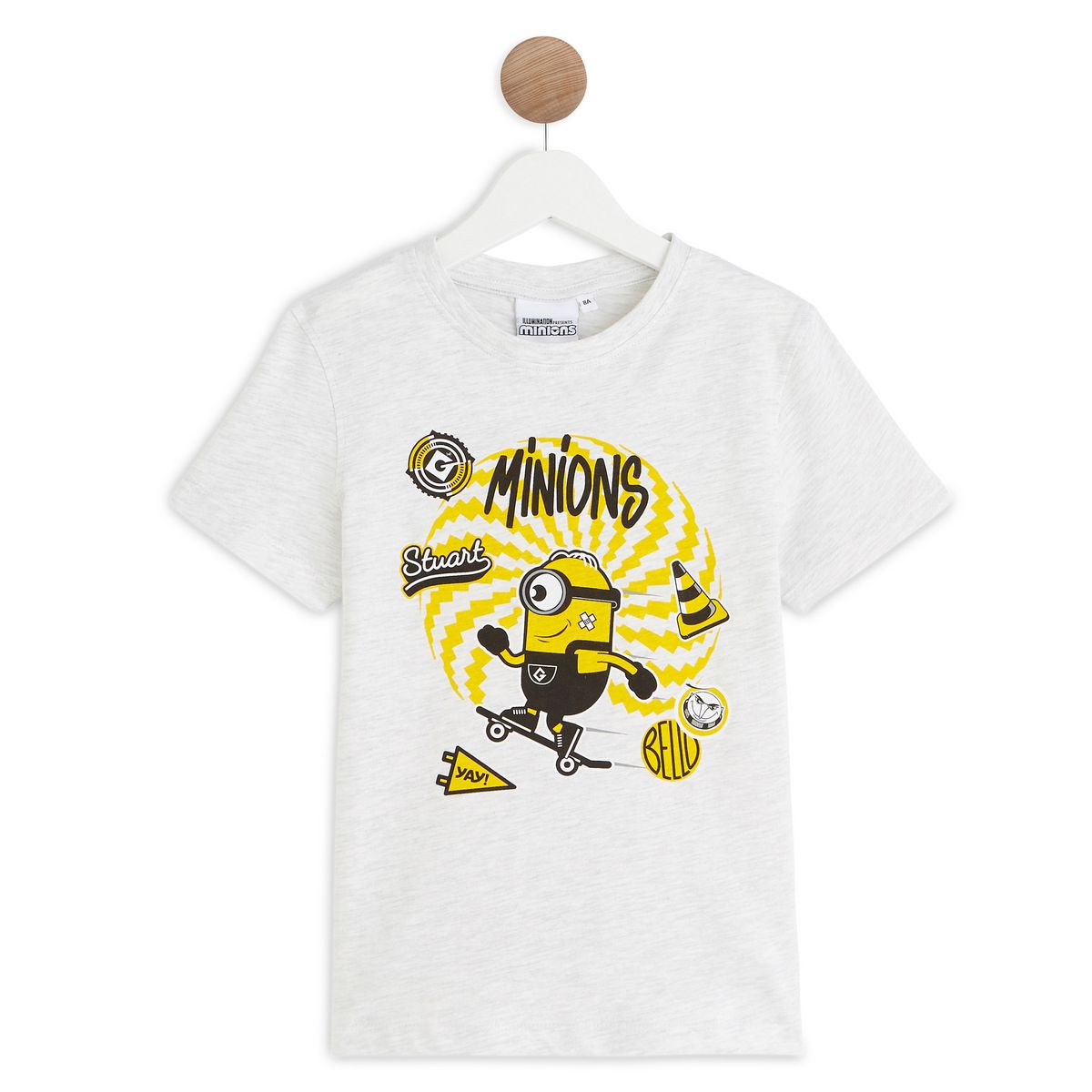 LES MINIONS T-shirt manches courtes garçon