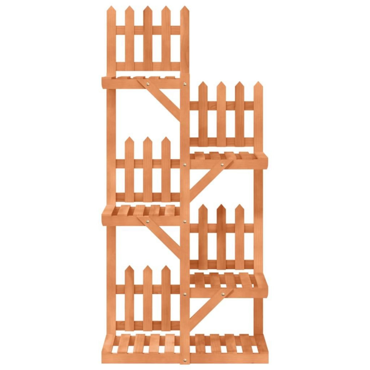 VIDAXL Support a fleurs 60x25x130 cm bois massif de sapin