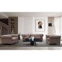 Voir la diapositive 6 : Paris Prix Fauteuil Design  Chesterfield  110cm Marron Vintage