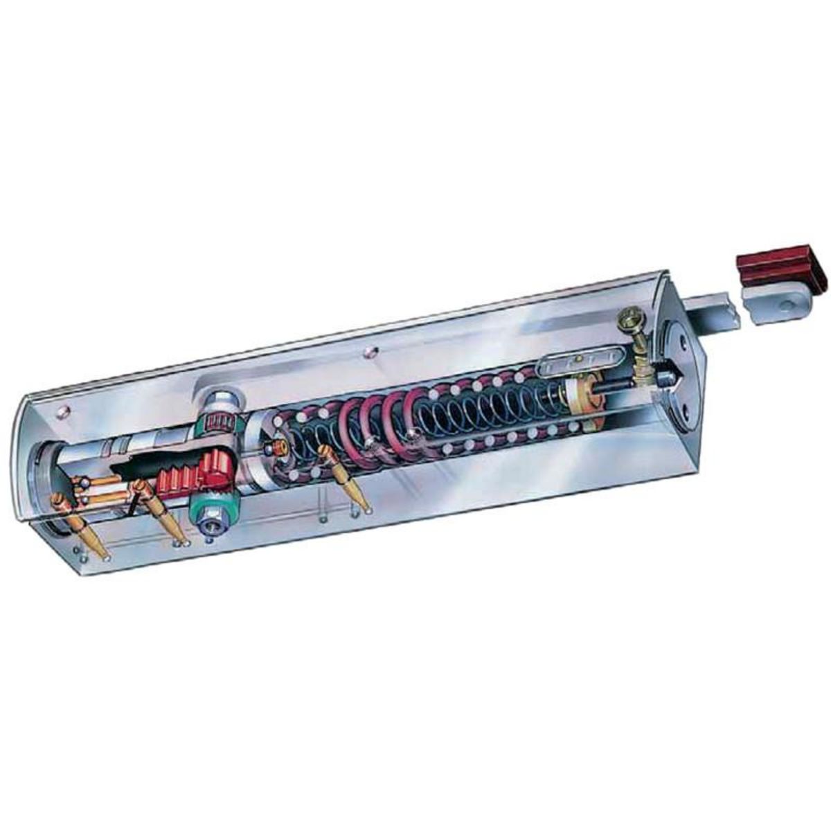 GEZE France Ferme porte série TS 5000 finition noir fourni sans bras GEZE 076 489