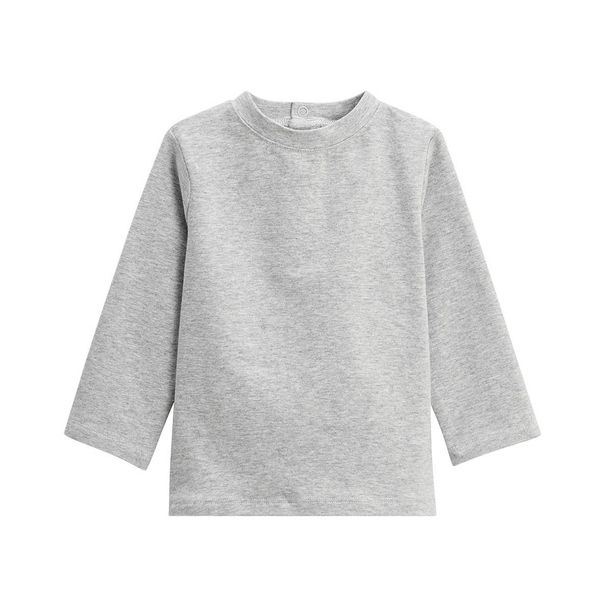 Voir la diapositive 4 : Petit Béguin Ensemble salopette bébé en molleton et t-shirt Boavista