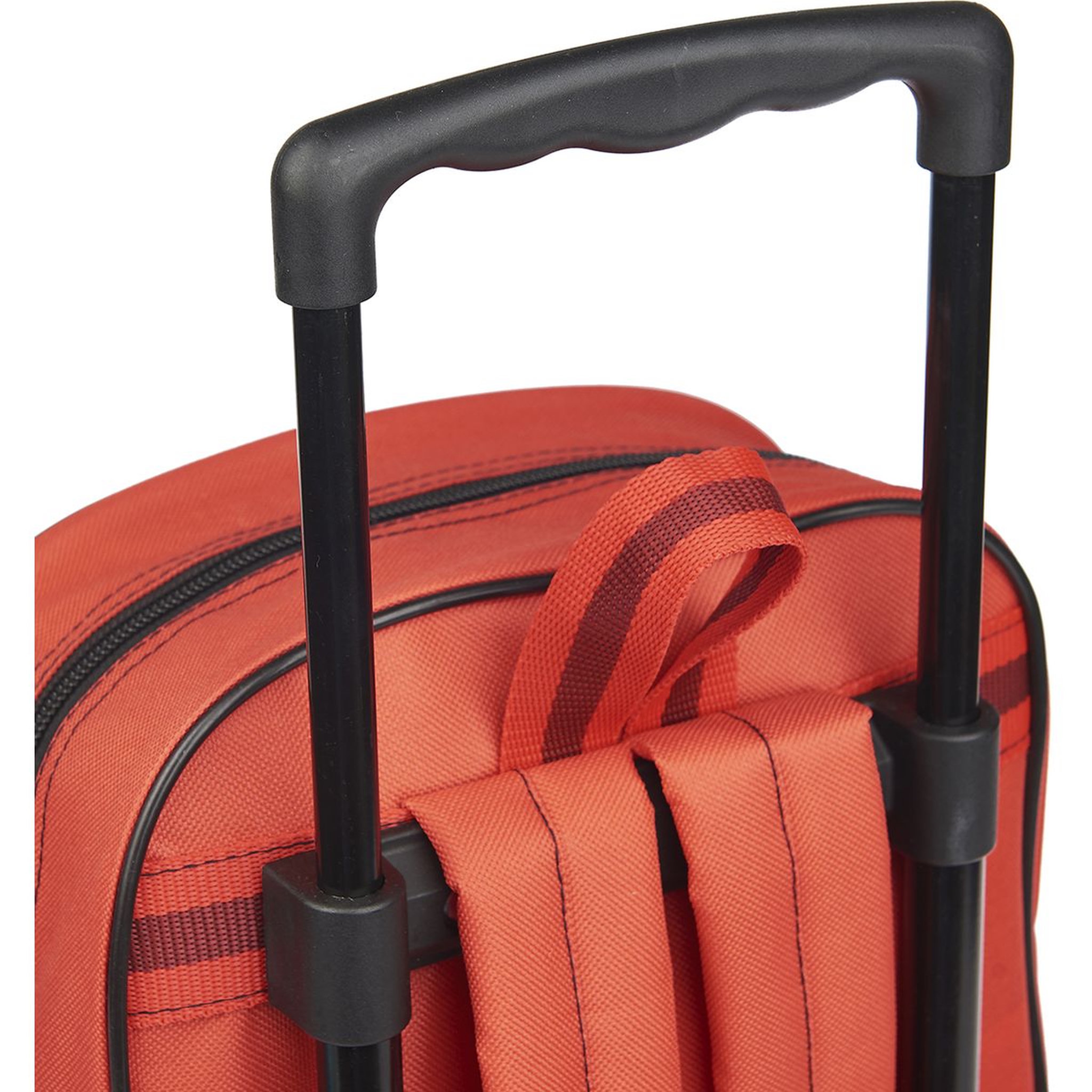 Voir la diapositive 6 : DISNEY Sac maternelle 3D à roulettes rouge Cars