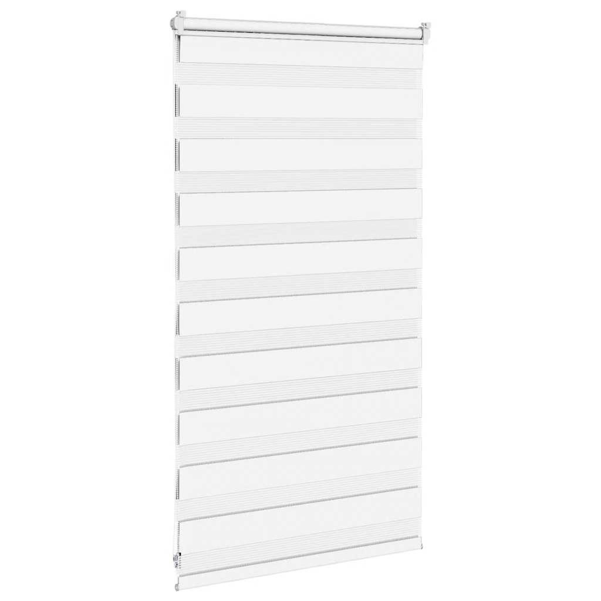 Voir la diapositive 4 : VIDAXL Store zebre blanc 75x100 cm largeur du tissu 70,9 cm polyester