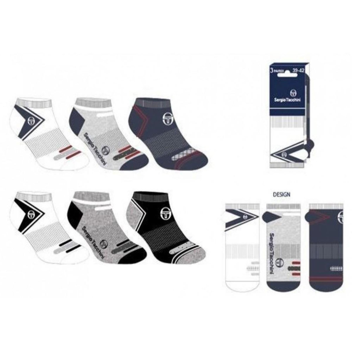 SERGIO TACCHINI Chaussettes Homme SNEAKER SERGIO TACCHINI