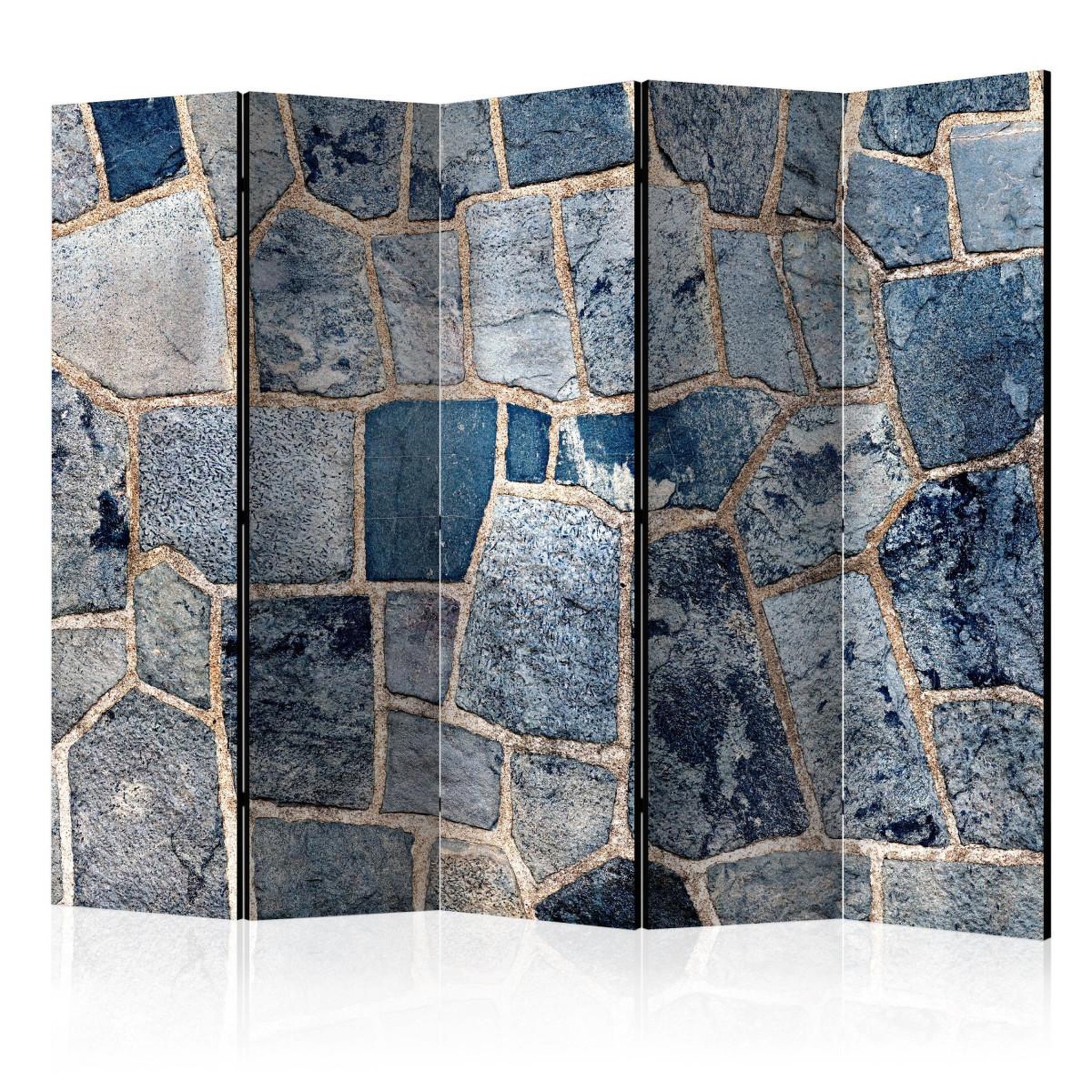 Voir la diapositive 1 : Paris Prix Paravent 5 volets  sapphire stone  172x225cm
