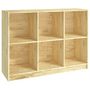 Voir la diapositive 2 : VIDAXL Bibliotheque 104x33x76 cm bois de pin massif