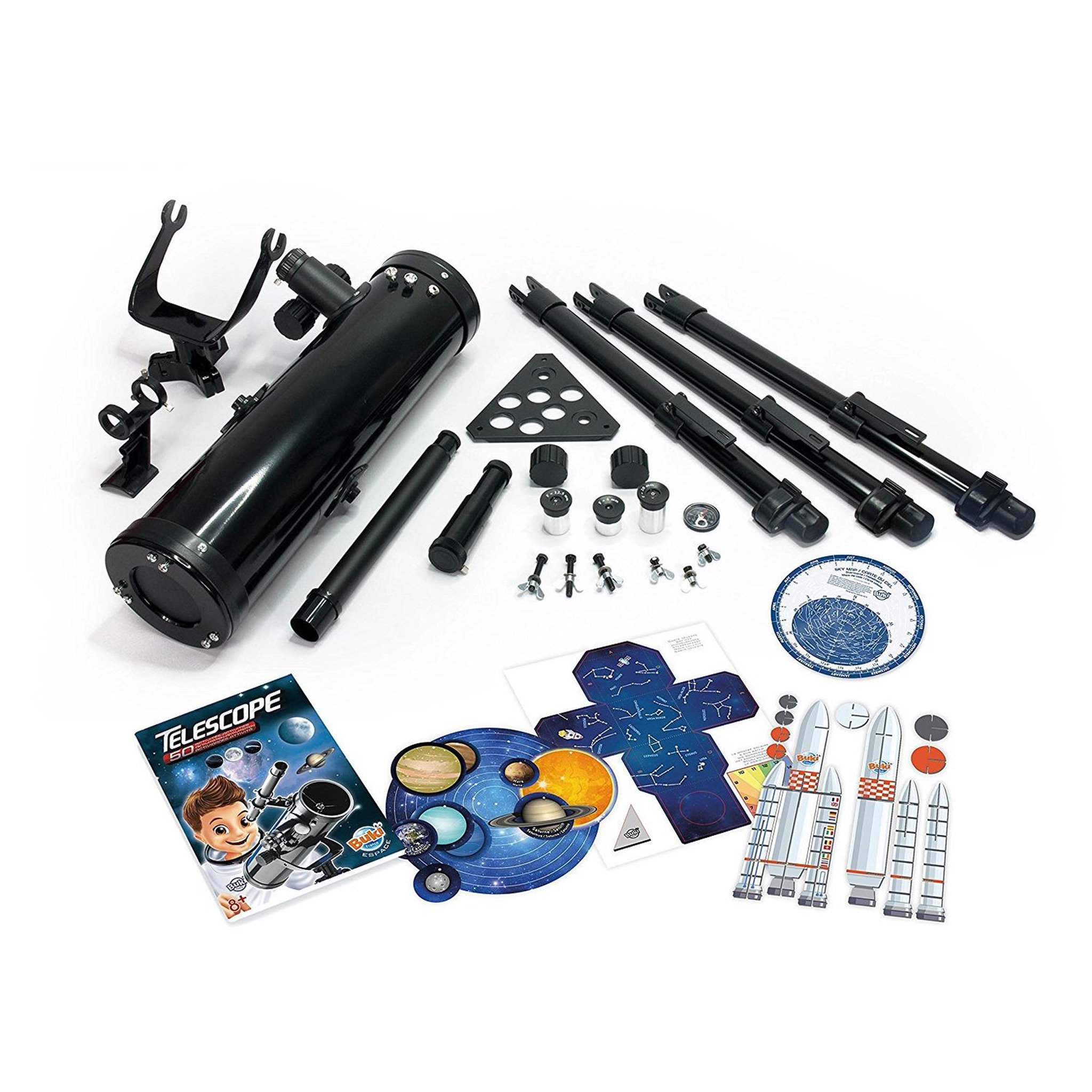 Voir la diapositive 3 : BUKI Télescope 50 activités