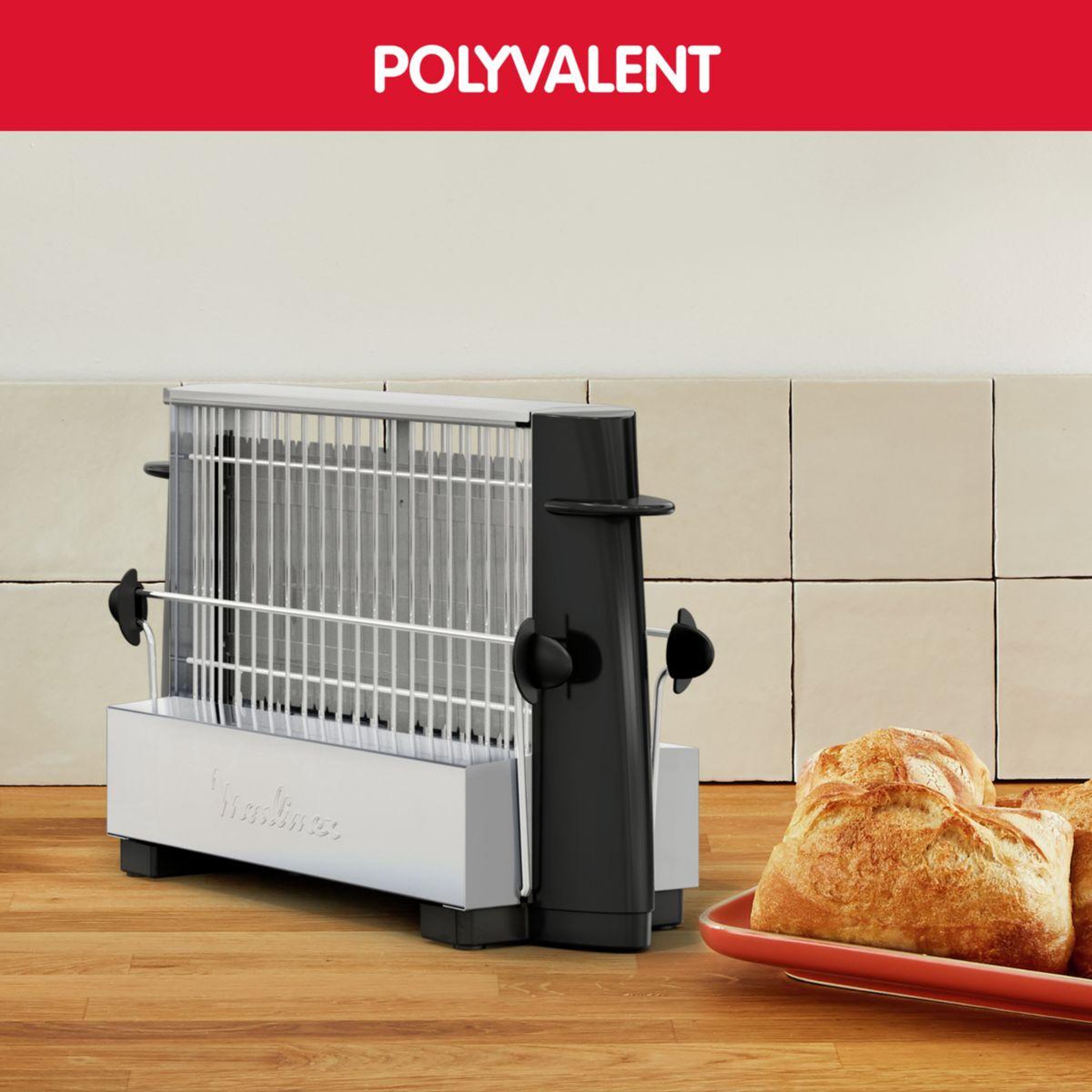 Voir la diapositive 4 : MOULINEX Grille-pain 2 fentes 760w - a15453
