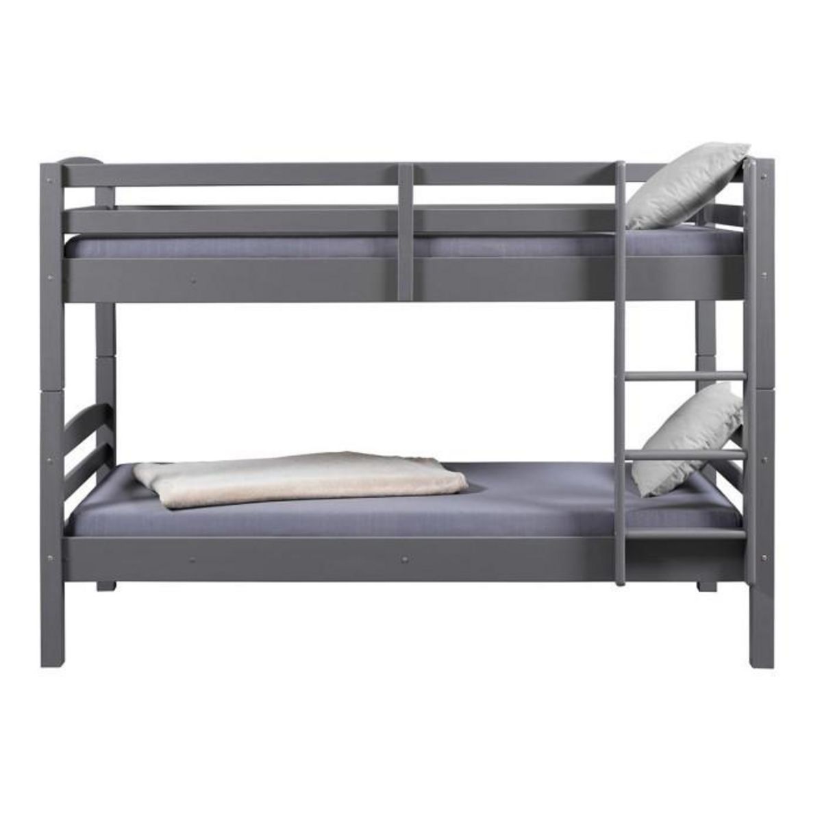 Paris Prix Lit Superposé en Bois  Marius  90x200cm Gris