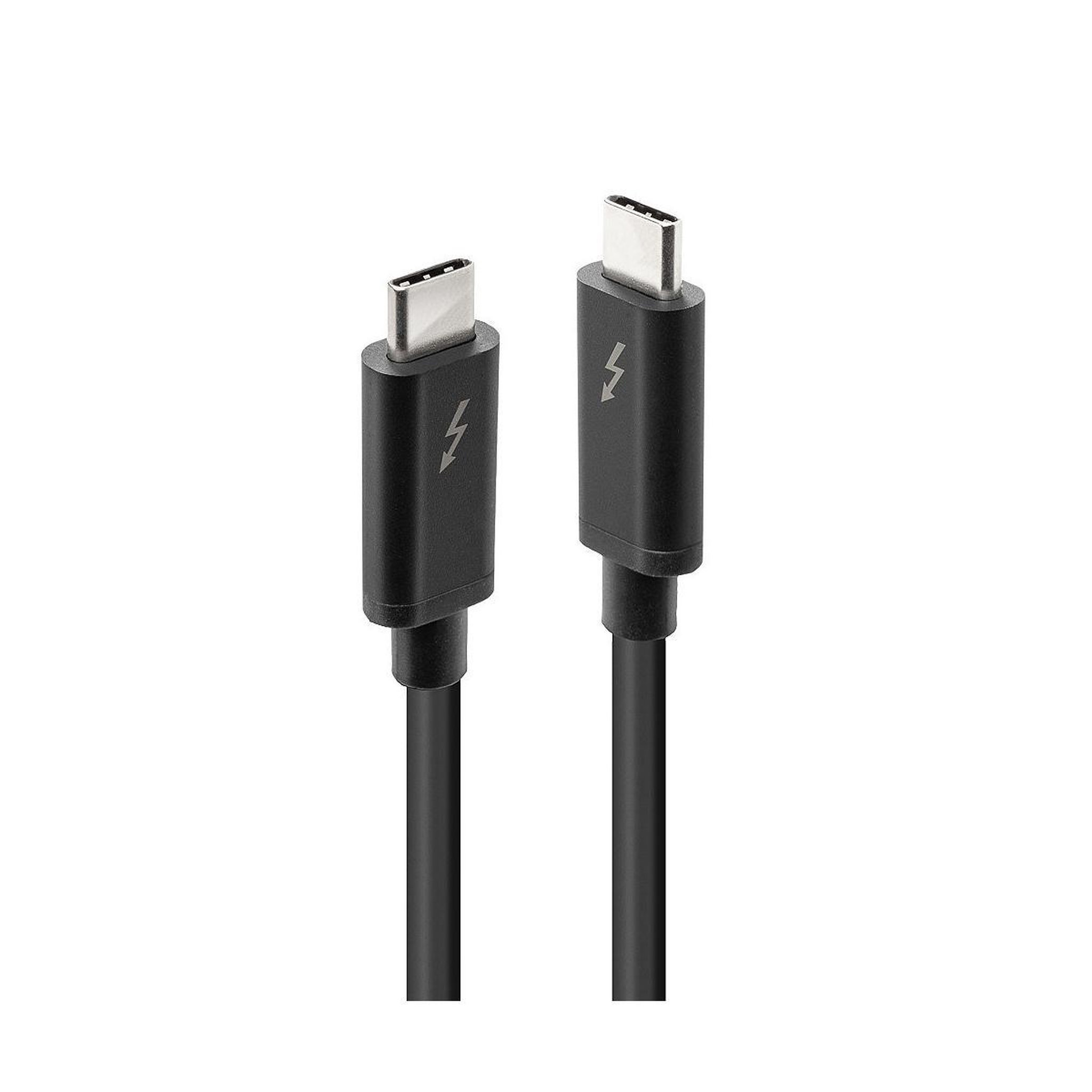 Voir la diapositive 2 : MCL SAMAR MICRO CABLE Câble Thunderbolt Micro-Connect 4002888415576 - USB-C (M) à USB-C (M) - 2 m - noir