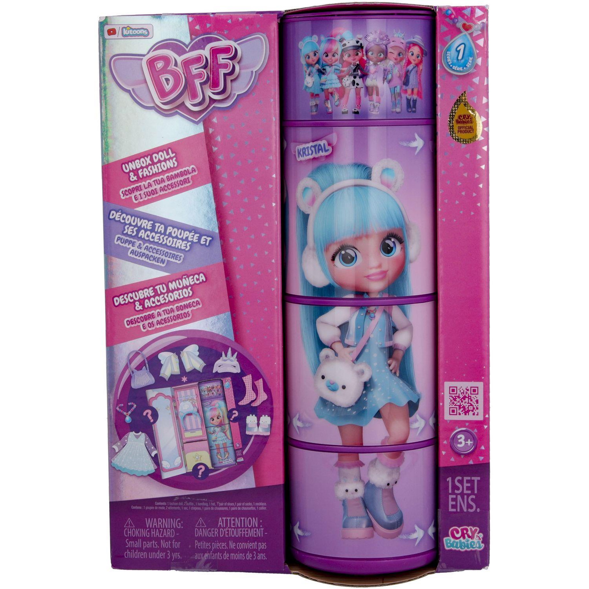 IMC TOYS Cry babies BFF Kristal 