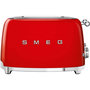 Voir la diapositive 2 : SMEG Grille-pain TSF03RDEU Rouge