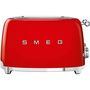 Voir la diapositive 2 : SMEG Grille-pain TSF03RDEU Rouge