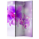 Paris Prix Paravent 3 Volets  Purple Orchids  135x172cm