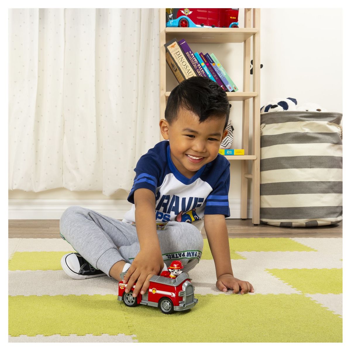 SPIN MASTER Véhicule + Figurine Marcus La Pat' Patrouille