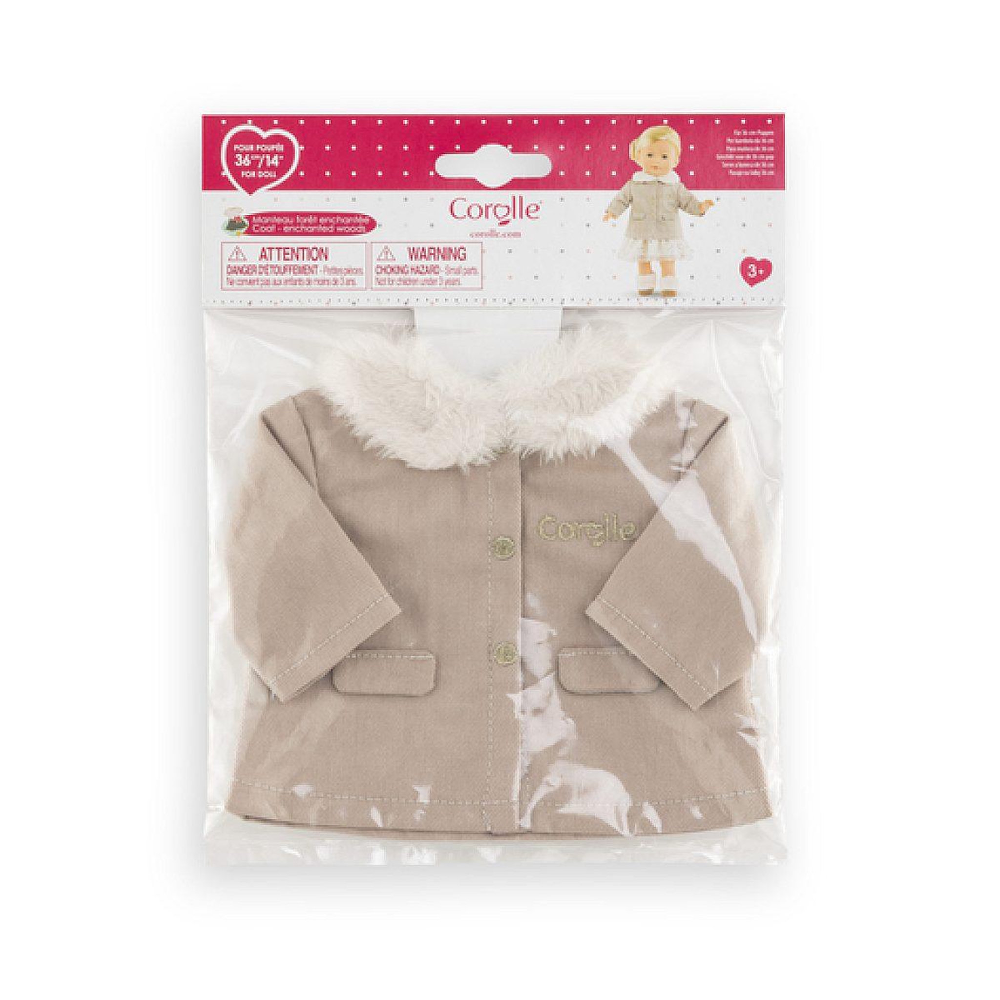 Voir la diapositive 1 : Corolle Mc manteau foret enchantee