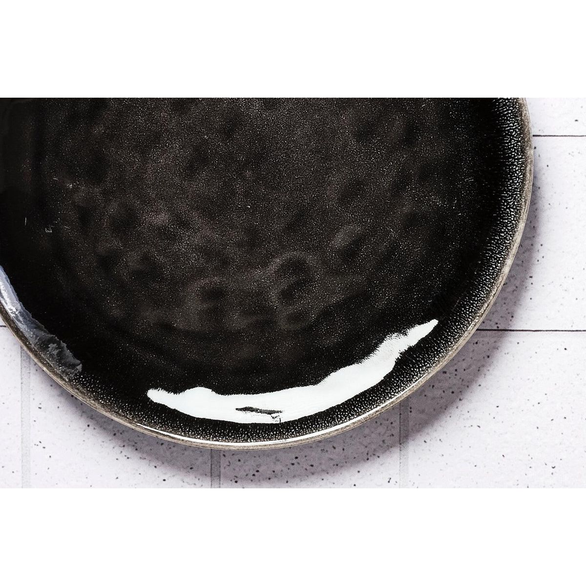 BJORN Assiette MOON Ø28,5cm - 6 pièces - Encre